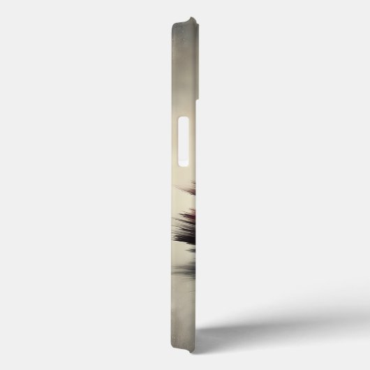 Abstract Ethereal Feather Phone Case - Minimalist  Case-Mate iPhoneケース (裏面 / 右)