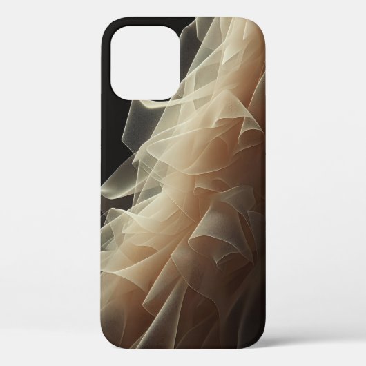 Abstract Ethereal Ruffled Tulle Phone Case - Delic Case-Mate iPhoneケース (裏面)