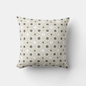 Abstract ethnic geometric patterns design backgrou クッション (正面)