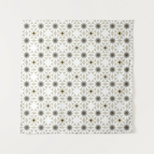 Abstract ethnic geometric patterns design backgrou タペストリー (正面(横))