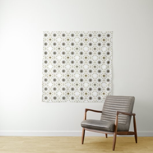Abstract ethnic geometric patterns design backgrou タペストリー (インサイチュ)