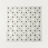Abstract ethnic geometric patterns design backgrou タペストリー (正面)