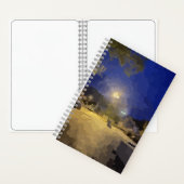 Abstract Evening Sketchbook ノートブック (内側)