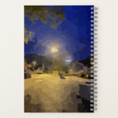 Abstract Evening Sketchbook ノートブック (裏面)