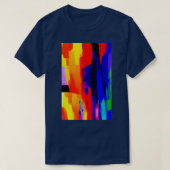 Abstract Expressionism Wallpaper 7 Tシャツ (デザイン正面)