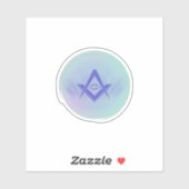 Abstract Eye Symbol Vinyl Sticker – Minimalist Art シール (シート)