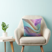 Abstract Fabric Texture in Pastel Tones クッション (椅子)