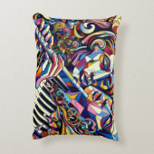 Abstract Faces and Instruments アクセントクッション (裏面(縦))