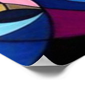 Abstract Faces and Instruments ポスター (角)