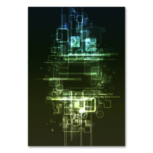 abstract feature design テーブルナンバー (正面)