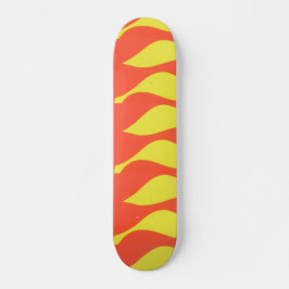 Abstract Fire Skateboard Deck スケートボード