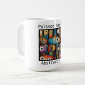 Abstract Fish コーヒーマグカップ (正面左)