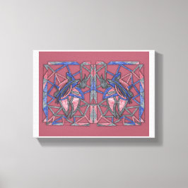 Abstract Flame Weaver Canvas キャンバスプリント