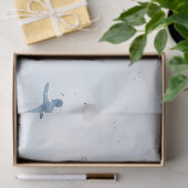 Abstract Floating Silhouettes Pattern 薄葉紙 (ギフト)