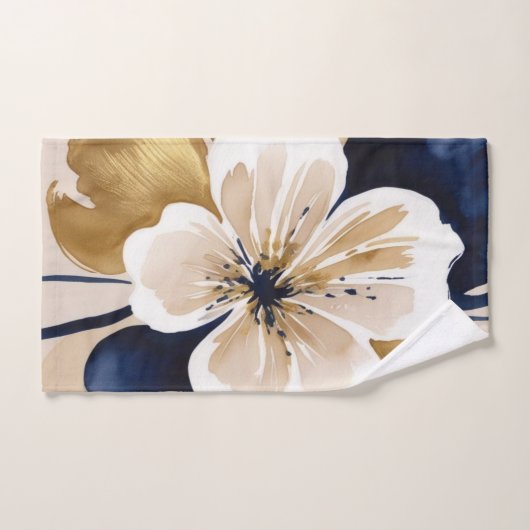 Abstract Floral バスタオルセット (ハンドタオル)