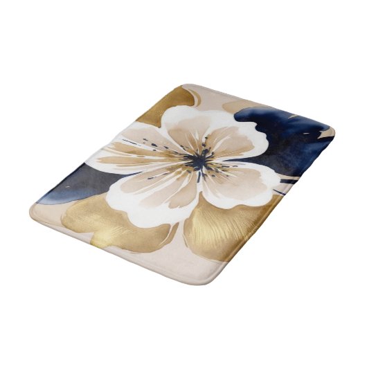 Abstract Floral バスマット (アングル)