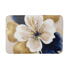 Abstract Floral バスマット