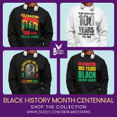 Abstract Floral 100 Centennial Black History Month マグカップ