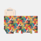 Abstract Floral Be Blessed フェイバーボックス (折り畳みなし)