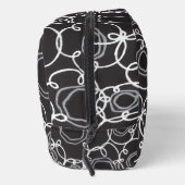 Abstract Floral Matrix (Charcoal) Fine Art ドップキット (右)