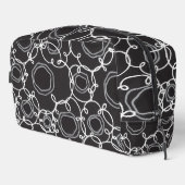 Abstract Floral Matrix (Charcoal) Fine Art ドップキット (右コーナー)