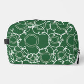 Abstract Floral Matrix (Dark Blue) Fine Art ドップキット (正面)