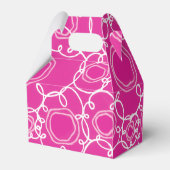 Abstract Floral Matrix (Hot Pink) Fine Art フェイバーボックス (裏面サイド)