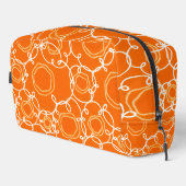 Abstract Floral Matrix (Orange) Fine Art ドップキット (右コーナー)