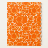 Abstract Floral Matrix (Orange) Fine Art プランナー手帳 (裏面)
