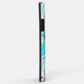 Abstract Floral Retro Swirls Case-Mate iPhoneケース (裏面/右)