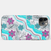 Abstract Floral Retro Swirls Case-Mate iPhoneケース (裏面(横))