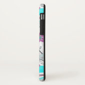 Abstract Floral Retro Swirls Case-Mate iPhoneケース (裏面/左)