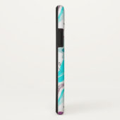 Abstract Floral Retro Swirls Case-Mate iPhoneケース (裏面/右)