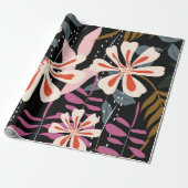 Abstract floral surface pattern seamless backgroun ラッピングペーパー (アンロールド)