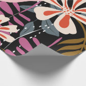 Abstract floral surface pattern seamless backgroun ラッピングペーパー (角)