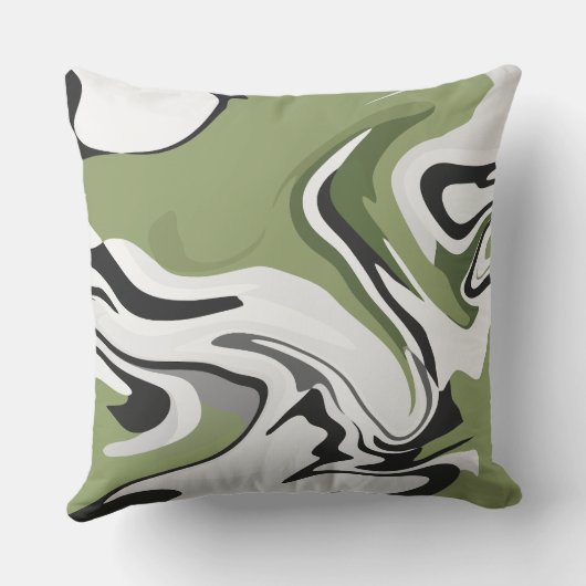 Abstract Flow of Nature クッション (裏面)