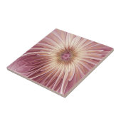 Abstract Flower Fractal Art & Shades of Burgundy タイル (側面)