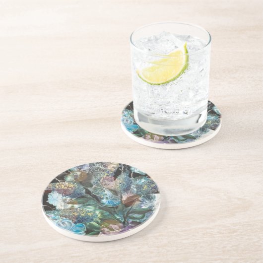 Abstract Flowers Coaster コースター (側面)