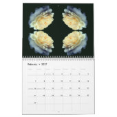 Abstract Flowers Photography  カレンダー (2月 2027)