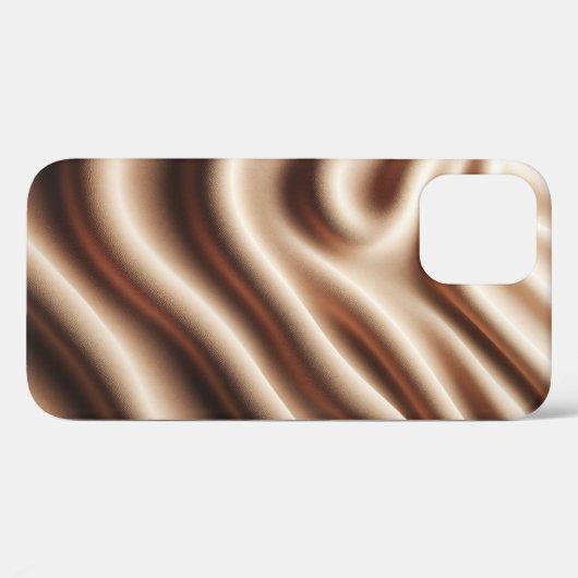 Abstract Fluid Sculpture Art - Modern Minimalist B Case-Mate iPhoneケース (裏面 (横))