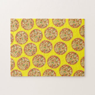 Abstract Food art, Pizza ジグソーパズル