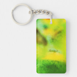 Abstract Forest Dreamer – Poetic Nature Visions キーホルダー