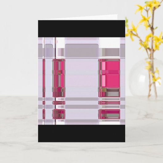 Abstract Form 6b on 5 カード (黄色い花)