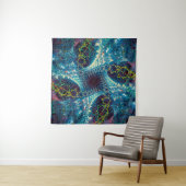 Abstract fractal background - computer-generated i タペストリー (インサイチュ(横))