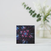 Abstract fractal flower design. 予約カード (スタンド正面)