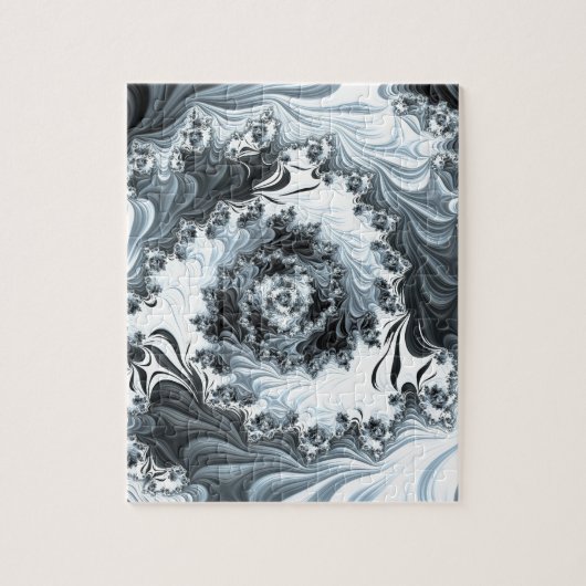 Abstract fractal patterns and shapes. Fractal Art ジグソーパズル (縦)