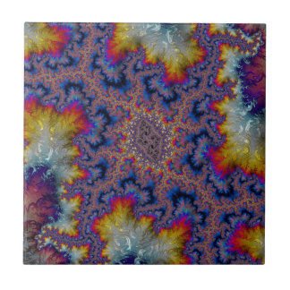 Abstract fractal patterns and shapes. Fractal Art タイル