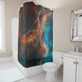 Abstract fractal patterns and shapes. Infinite uni シャワーカーテン (インサイチュ)
