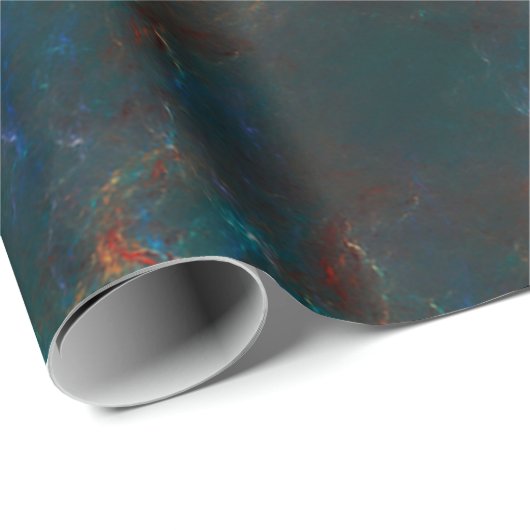 Abstract fractal patterns and shapes. Infinite uni ラッピングペーパー (ロールコーナー)