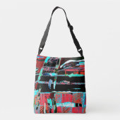 Abstract Freedom – Artistic Tote Bag クロスボディバッグ (裏面)